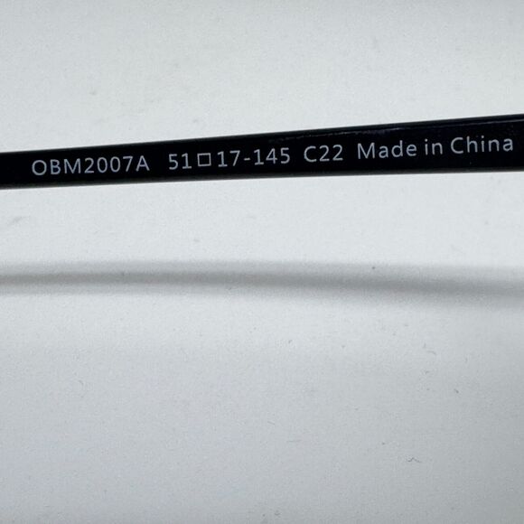 Firmoo Eyeglasses Frame OBM2007A Women's Matte Black Full Rim 53-17-145 H16297 - Picture 5 of 7